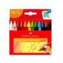 Imagem de Giz de Cera Jumbo FABER-CASTELL com 12 cores