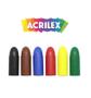 Imagem de Giz de Cera Meu 1º Giz com 6 Cores - Acrilex