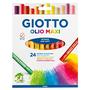 Imagem de Giz Giotto Olio Maxi 24 Cores Tons Pasteis Oleosa