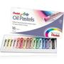 Imagem de Giz pastel Pentel óleo com 16 cores