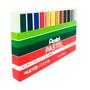 Imagem de Giz Pastel Seco com 12 Cores - Pentel