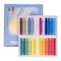 Imagem de Giz Pastel Seco Sakura Nouvel Carré com 24 Cores NCT-24B