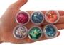 Imagem de Glitter Misturado Modelo Algodão Doce Kit 6un