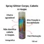 Imagem de Glitter Spray Corporal Cabelo Brilho Holográfico Carnaval