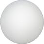 Imagem de Globo Bolinha Vidro Branco Leitoso Fosco Sem Colar 03x08