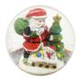 Imagem de Globo De Neve Papai Noel Musical Com Luz 10Cm Decorativo