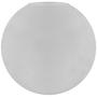 Imagem de Globo De Vidro Lustre Incolor Fosco Esférico Sem Colar 08x15