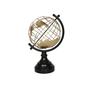 Imagem de Globo Decorativa de Metal Preto e Dourado - RVE0001 BTC