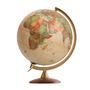 Imagem de Globo Geográfico Tecnodidattica Colombo 30cm Bronze Com Led