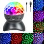 Imagem de Globo Giratório Colorido Taça Led Maluca Magic Bluetooth Iluminação Luz De Festa 360 Graus LEY2145