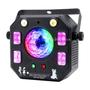 Imagem de Globo Magic Rgbw E Uv Moving Strobo Laser Dmx 4 Efeito Em 1 Para Baladas e Festa WS3311