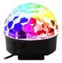 Imagem de Globo Mágico Led Cristal P/ Festa Balada Bluetooth Controle