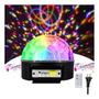 Imagem de Globo Mágico Led Cristal P/ Festa Balada Bluetooth Controle
