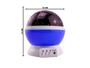 Imagem de Globo Projetor Mágico Luminária Giratório LED RGB Lua Estrelas USB e Pilha Com Função Abajur