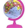 Imagem de Globo Terrestre 10Cm Baby Millenium Rosa-311693