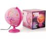 Imagem de Globo Terrestre Rosa Com Luz Pink Zoo 25cm - Tecnodidattica