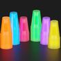 Imagem de Glow Cups Exquisite, pacote de 120, 473 ml, Blacklight Reactive Neon