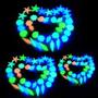 Imagem de Glow in The Dark Pebbles Oubest Blue 100 unidades para jardim/aquário