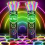 Imagem de Glow Sticks Glow Mind 200 Ultra Bright com pulseiras e colar