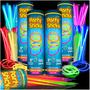 Imagem de Glow Sticks PartySticks - Pacote com 400cm - Impermeáveis para Crianças