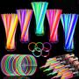 Imagem de Glow Sticks TURNMEON - Pacote com 120 Unidades com Conectores para Festas