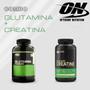Imagem de Glutamina 300g + Creatina Micronizada 300g (Combo) - Optimum Nutrition