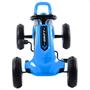 Imagem de Go Kart Azul Uni Toys Com Som Rodas Antiderrapante Pedal e Passeio 2 em 1
