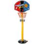 Imagem de Go play kit basquete com pedestal, bola e bomba multilaser