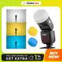 Imagem de Godox V1 V1-C V1-N V1-S V1-F V1-O V1-P Speedlite Flash Branco Azul Amarelo Difusor Caixa Macia Caso