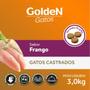 Imagem de Golden Gatos Castrados Frango 3kg