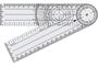 Imagem de Goniômetro Grande Trident Articulação - 35 Cm Pvc
