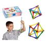 Imagem de Goobi 40 Peça construção conjunto construção de brinquedos ativos varas STEM Aprendizagem criatividade Imaginação 3D Puzzle Brinquedos cerebrais educacionais para crianças meninos e meninas com cartilha de instrução