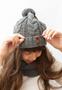 Imagem de Gorro Boina Feminina com Cachecol Gola Kit em Lã Premium