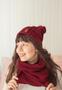Imagem de Gorro Boina Feminina com Cachecol Gola Kit em Lã Premium