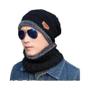 Imagem de Gorro, Cachecol e Balaclava de Lã Unissex para Inverno