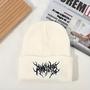 Imagem de Gorro de Inverno Unissex - Estilo Gótico Punk em Algodão