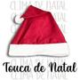 Imagem de Gorro Papai Noel em Cetim Kit 10 peças Clima de Natal