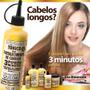 Imagem de Gota Dourada Tonico Fortalecedor Power 3 Minutos Kit 3 Unid Argan
