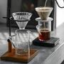 Imagem de Gotejador De Café De Vidro Reutilizável MHW-3BOMBER Cone Pour over Com Papel De Filtro Para Baristas