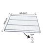 Imagem de GRADE BRANCA 50,5x39,5CM COM STOP - ALTURA STOP 4,4CM