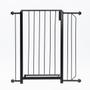 Imagem de Grade De Porta Pet Fit Collors Tubline Com Extensor - Preto