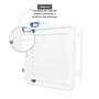 Imagem de Grade de Porta Stop Gate White - Safety 1st