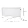 Imagem de Grade de Proteção para Cama Box Zucki Branco - Kiddo