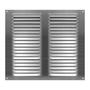 Imagem de Grade de Ventilação Quadrada de Alumínio 40x40cm ITC