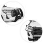 Imagem de Grade Frontal Hilux 2016 a 2024 Com Base De Guincho Aço Carbono