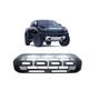 Imagem de Grade Frontal Para Ranger com LED Modelo RaptorComLogo T8 2020 2021 2022 2023