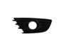 Imagem de Grade Moldura Farol Milha C4 2008 2009 2010 2011 2012 ESQUERDO MOTORISTA RETOV PLASTICO PRETO