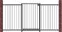 Imagem de Grade Portão Multigrade MF1501 Preto Divisor de Ambientes