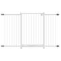 Imagem de Grade portão pet bebê divisor ambiente 70 cm 90 cm 100 cm até 120 cm branco