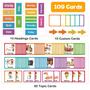 Imagem de Gráfico de recompensas do Visual Schedule Godery Large Chore rosa com 109 cartões